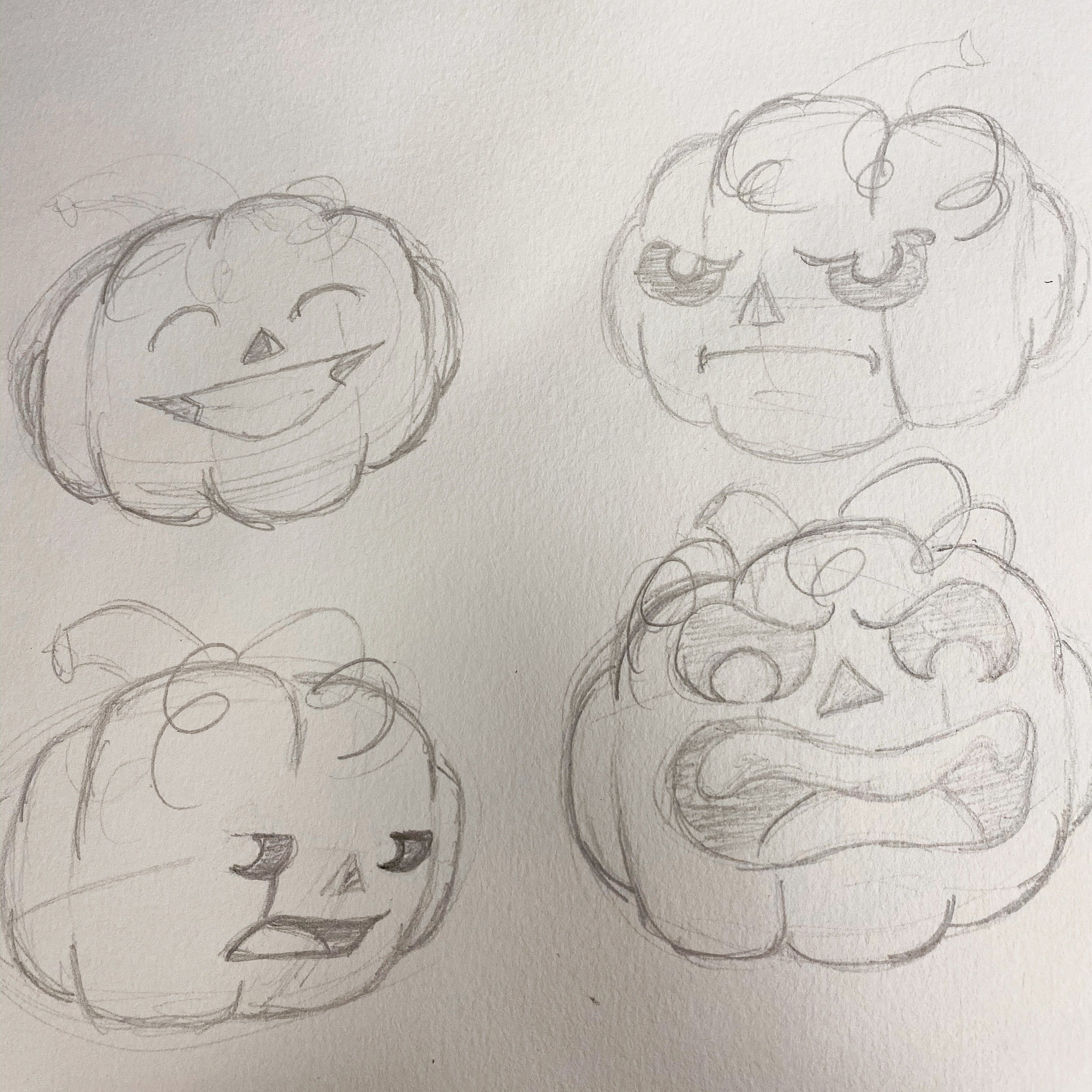 Pumpkin Knight Expressions